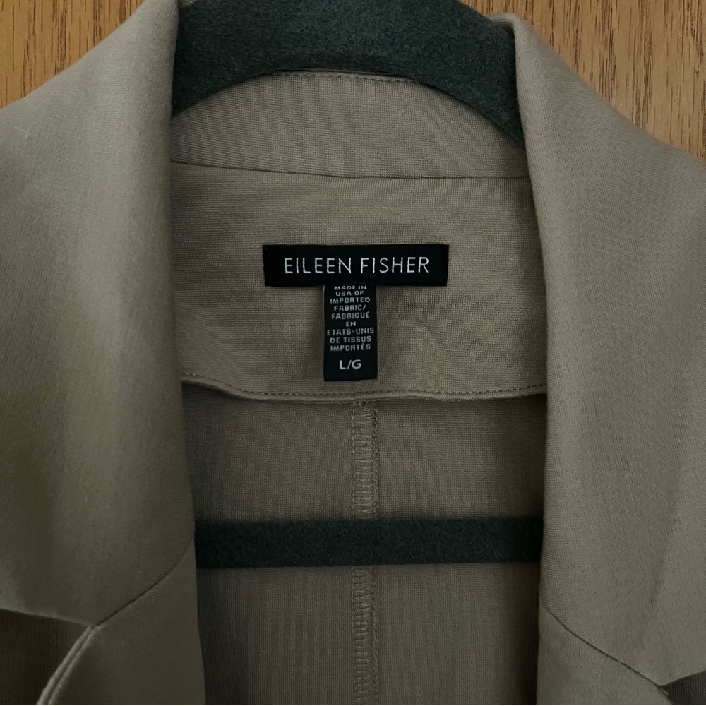 Eileen Fisher Tan Blazer - Picture 6 of 12